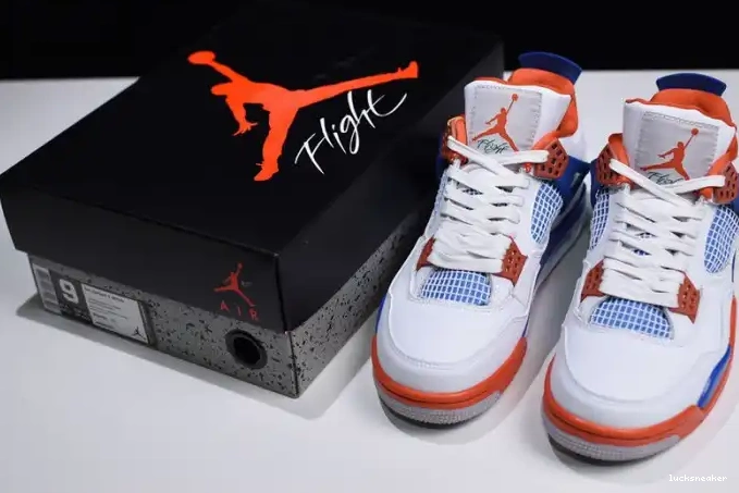 Reps LUCY Jordan Bright Air 308497-171 4 White Crimson-Royal Blue 0417